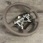 Toyota Land Cruiser 1999 Steering Wheel Restored to New Leather P2199