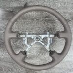 Toyota Land Cruiser 2000 Steering Wheel Restored to New Leather P2997