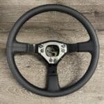 Toyota Land Cruiser AE MOMO 1986 Steering Wheel Restored to New Leather P7530