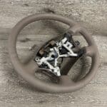 Toyota Land Cruiser Steering Wheel Restored to New Leather AFTER P4355