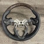 Acura MDX 2008 Steering Wheel Restored to New Leather and Wood P7882