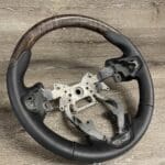 Acura MDX 2008 Steering Wheel Restored to New Leather and Wood P7883