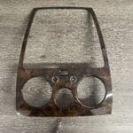 Bentley Flying Spur VBS 2017 Radio Bezel Restored to New Wood P7772