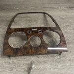 Bentley Flying Spur VBS 2017 Radio Bezel Restored to New Wood P7773