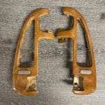 Buick Riviera 1998 Seat Adjustment Overhead Light Bezel Garage Door Opener Rear Seat Light Bezel End Tabs and Seat Belt Retainer Restored to New Wood P4738