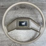 Cadillac ElDorado 1985 Steering Wheel Restored to New Leather P4167
