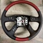 Chevy Blazer SS 2007 Steering Wheel Restored to New Leather P4515