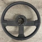 Chevy Camaro 1984 Steering Wheel Restored to New Leather P8964