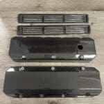 Chevy Chevelle SS Convertible 1967 Valve Covers and Hood Insert Vents Added Carbon Fiber P4339