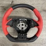 Chevy Corvette GS 2018 Steering Wheel Restored to New Leather P6640