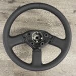 Delorean Steering Wheel Restored to New Leather P8731