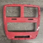 Dodge Radio Bezel Added Carbon Fiber P0221