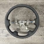 Dodge Ram 3500 2006 Steering Wheel Restored to New Leather P3494