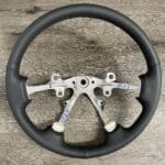 Dodge Ram Steering Wheel Restored to New Leather P5849