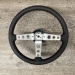 Ford Bronco 1994 Steering Wheel Restored to New Leather P2864