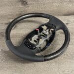 Ford F150 2003 Steering Wheel Restored to New Leather and Added Carbon Fiber P6803