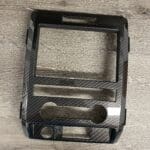 Ford F150 2013 Radio Bezel Added Carbon Fiber P9367