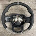 Ford F150 Raptor 2021 Steering Wheel Restored to New Leather P6259