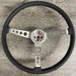 Ford Mustang GT500 1967 Steering Wheel Restored to New Leather P4933
