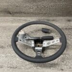 Ford Mustang II 1978 Steering Wheel Gearshhift Knob and EBrake Restored to New Leather P3481