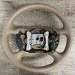 Ford Taurus 1995 Steering Wheel Restored to New Leather P5169