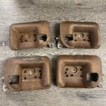 GMC Sierra 2014 Small Cubby Small Dial Bezel Small Dash Trim Speedometer Bezel Console Instrument Bezel Center Console Tray Door Handle Trim and Small Tray Restored to New P3140