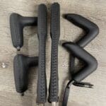 Jeep Grand Cherokee 5 9 Linited 1998 Gearshift Knobs 4x4 Drive EBrakes and Gearshift Knobs Restored to New Leather P5421