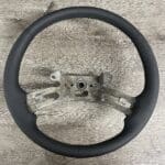 Jeep Wrangler 1997 Steering Wheel Restored to New Leather P5067