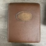 King Ranch Console Lid Restored to New Leather P5662