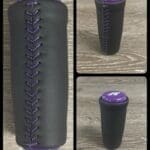 Lexus SC300 1999 Gearshift Knob Restored to New Leather P8657