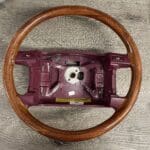 Lincoln Town Car 1994 Steering Wheel Restored to New Leather P4177