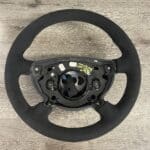 Mercedes G500 2006 Steering Wheel Restored to New Alcantara P9638