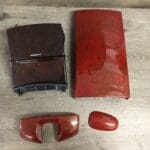 Mercedes S250 2010 Console Lid Small Cover and Console Trim Restored to New Wood P5104