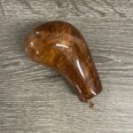 Mercedes S500 1995 Gearshift Knob Restored to New Leather and Wood P8702