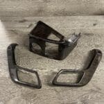 Mercedes Sprinter 170E 2018 Large L Bezel Vent Surround Small Handles and Dash Bezel Restored to New Wood P1873