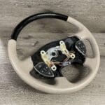 Newell P50 2026 Steering Wheel Restored to New Leather and Wood P5731