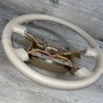 Nissan 300ZX 1987 Steering Wheel Restored to New Leather P3635