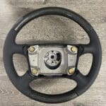 Porsche 911 1997 Steering Wheel Restored to New Leather and Carbon Fiber P1229