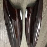 Porsche 911 1998 Map Covers Restored to New Wood P0587