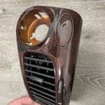 Porsche 911 1998 Vent Bezels Restored to New Wood P3234