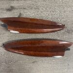 Porsche 911 2001 Door Arm Rests Restored to New Wood P4655
