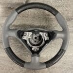 Porsche 911 2003 Steering Wheel Restored to New Leather and Carbon Fiber P9038