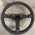 Porsche 911 S 1977 Steering Wheel Restored to New Leather P0976