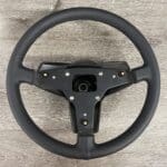 Porsche 911 SC 1980 Steering Wheel Restored to New Leather P9026