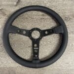 Porsche 911 Targa 1978 Steering Wheel Restored to New Leather P0089