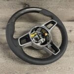 Porsche Boxster 2015 Steering Wheel Restored to New Leather P2866