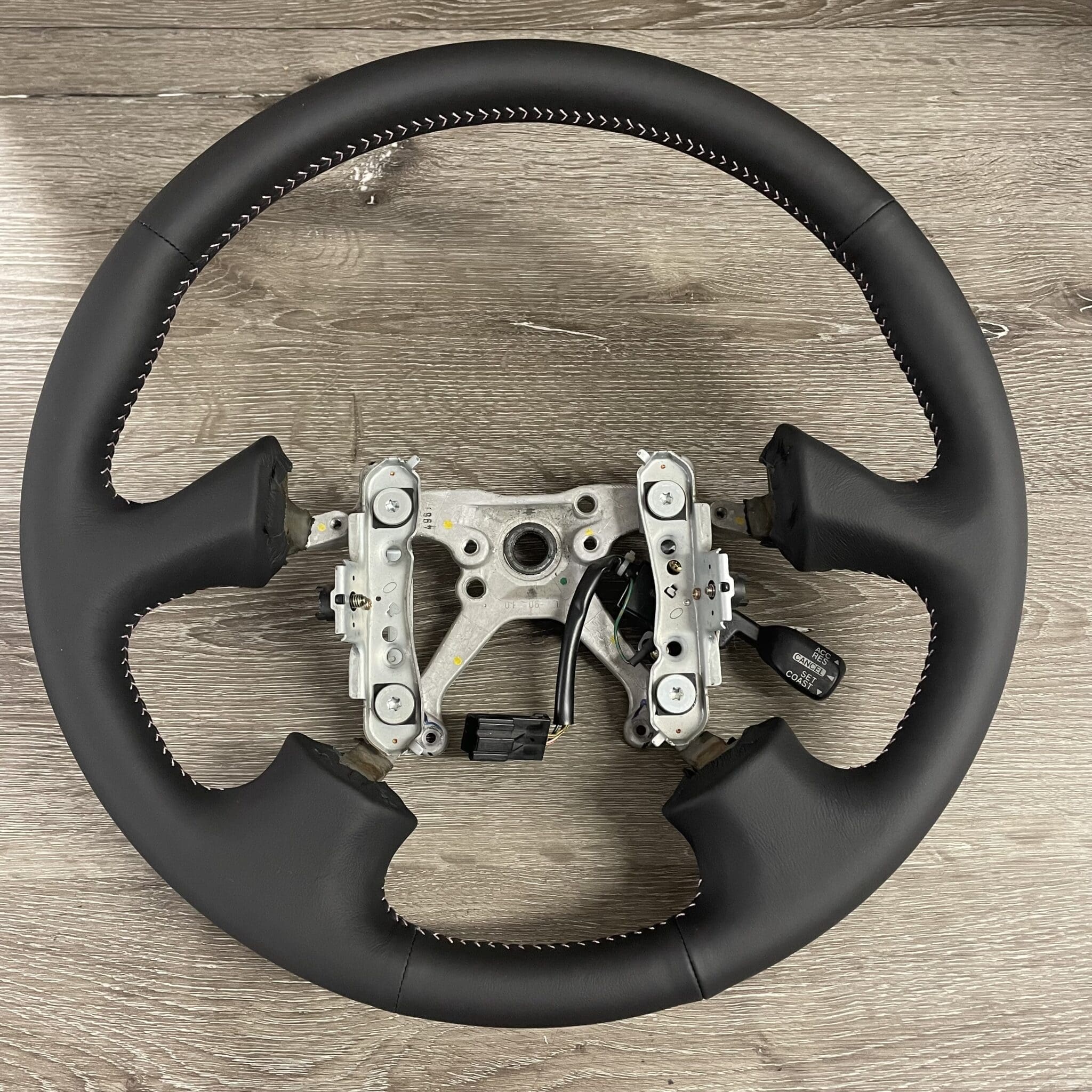 P6359 Subaru Leather Steering Wheel Restoration Process
