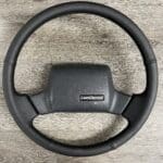 Toyota Land Cruiser 1988 Steering Wheel Restored to New Leather P5762