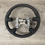 Toyota Land Cruiser 1996 Steering Wheel Restored to New Leather P3423