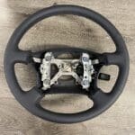Toyota Land Cruiser 1997 Steering Wheel Restored to New Leather P0165